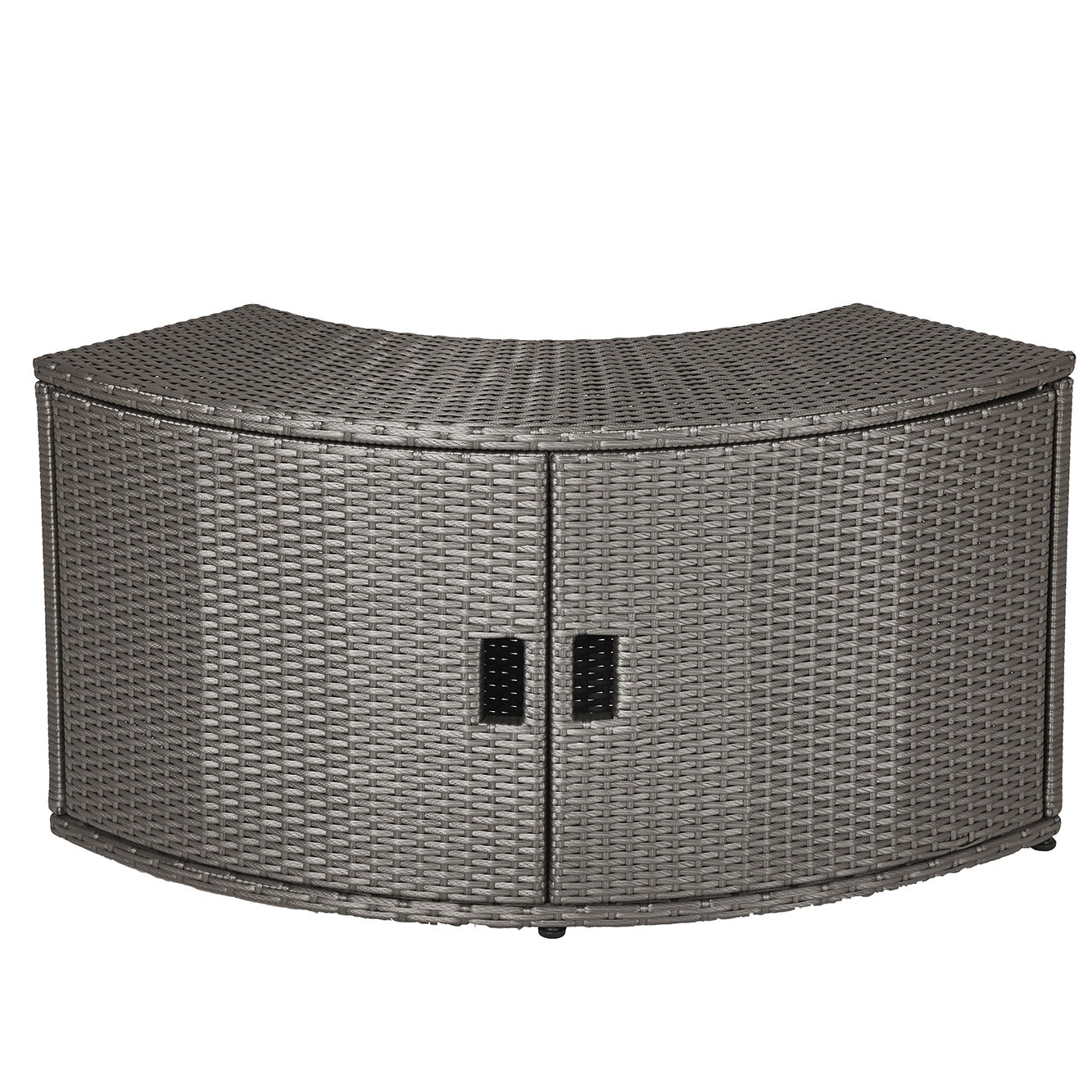 Wicker Surround 5-Piece Set (Square)