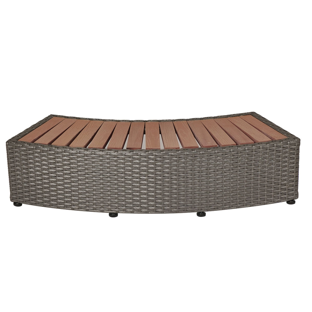Wicker Step (for Round Spas)